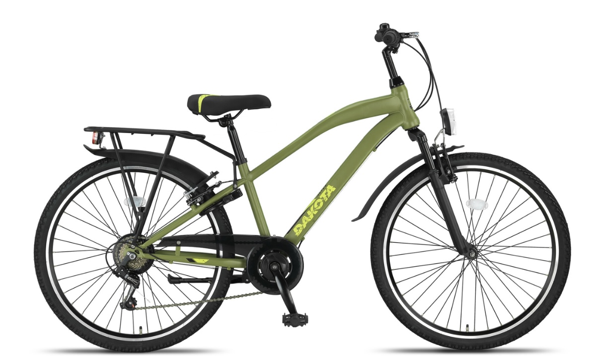Altec Dakota 26 inch Groen 7 versnellingen